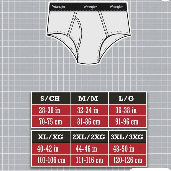 NWT Wrangler Workwear Men's Carpenter Cooling Briefs 3-Pack Nylon Stretch - Picture 8 of 8